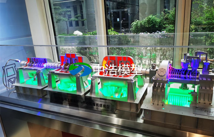 離心壓縮機組模型；透平機模型